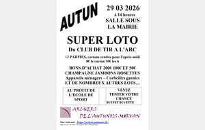 Loto des Archers Autunois Morvan
