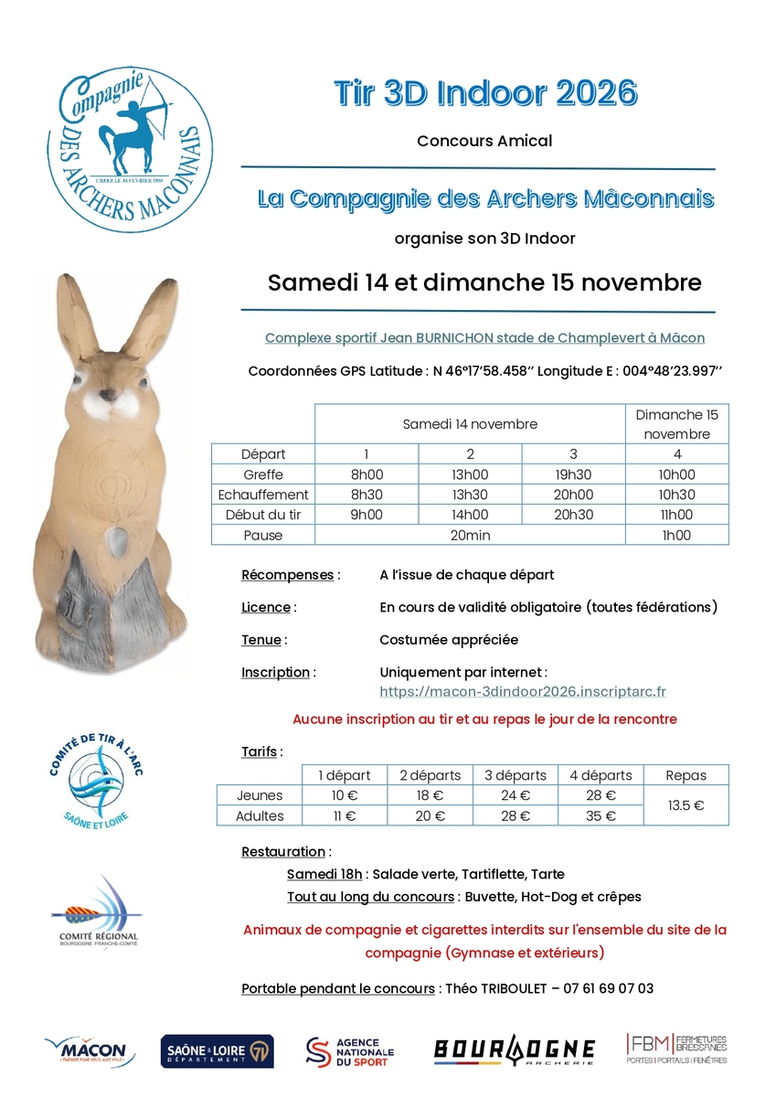Tir Salle 3 D Macon