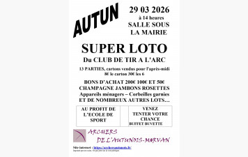 Loto des Archers Autunois Morvan