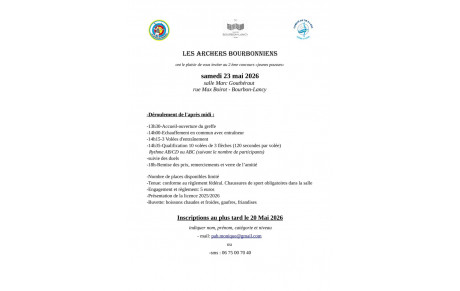 Concours Jeunes Pousses Bourbon Lancy